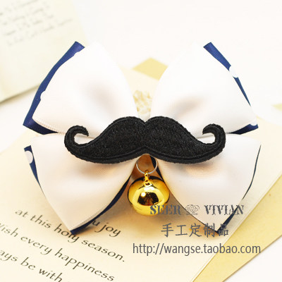 宠物饰品项圈铃铛 蝴蝶结猫咪狗狗中大型犬巴哥泰迪铃铛项圈包邮