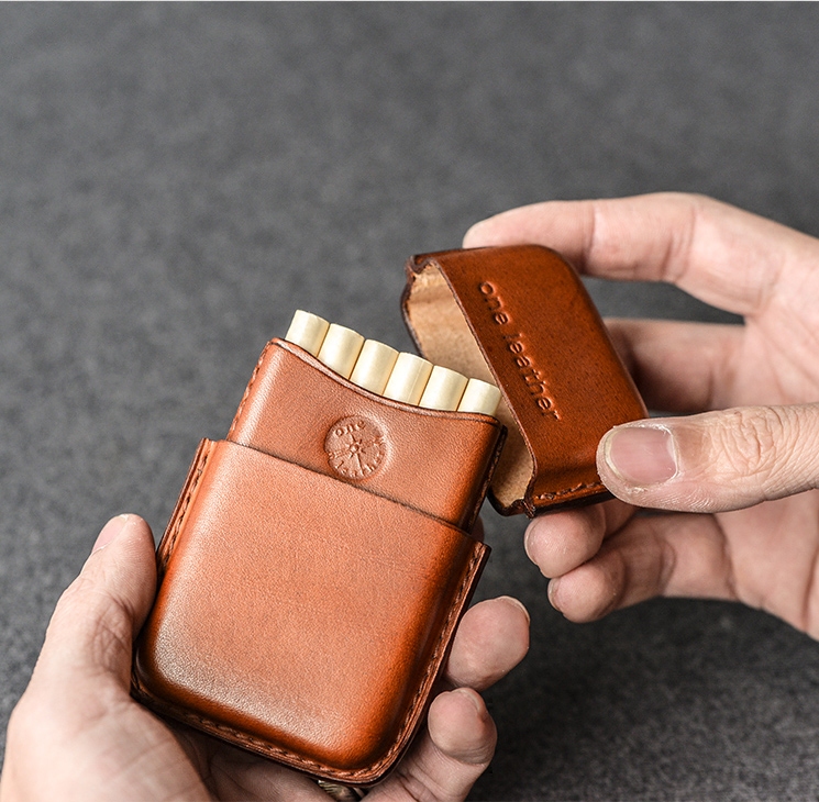 一皮one leather 创意礼品烟盒牛皮手工个性超薄11支 顺丰包邮在类目 ZIPPO/瑞士军刀/眼镜, 烟具, 烟盒中 - 来自Buy2taobao.com提供专业的淘宝代购服务