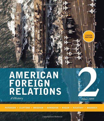 【预售】American Foreign Relations, Volume 2: Since 1895:...
