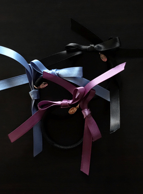 淘金币包邮reefur rinka梨花经典丝带大蝴蝶结发圈发绳皮筋头花