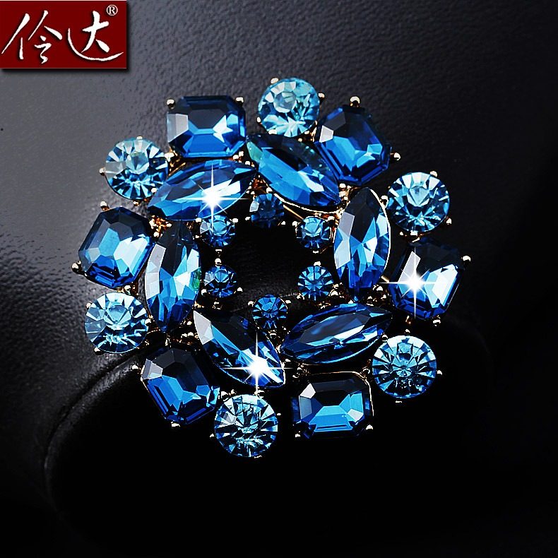 Broche femme LINGLADY en Zircon diamant - Ref 1185589 Image 1