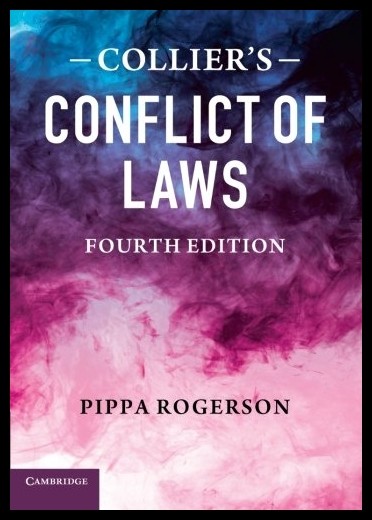 【预售】colliers conflict of laws