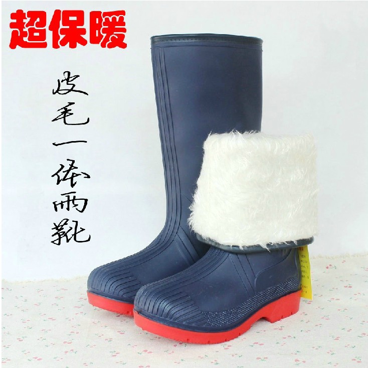 Chaussures - bottes caoutchouc homme pour hiver - semelle tendon - Ref 962250 Image 3