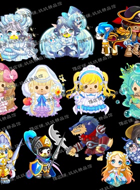 falsh 矢量游戏 人物npc 小公主 士兵 牛郎 匹诺曹小花仙素材文件