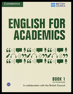 【预售】English for Academics 1 Book with Online Audio