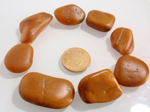 黄龙玉纯天然籽料原石手链串精品