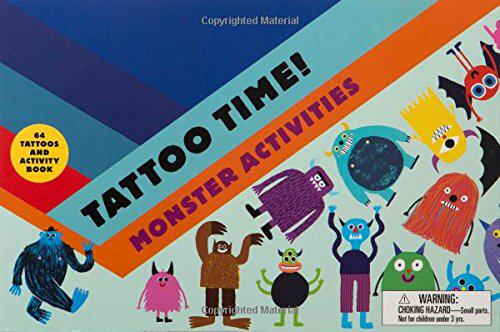 【预订】Tattoo Time!: Monster Activities