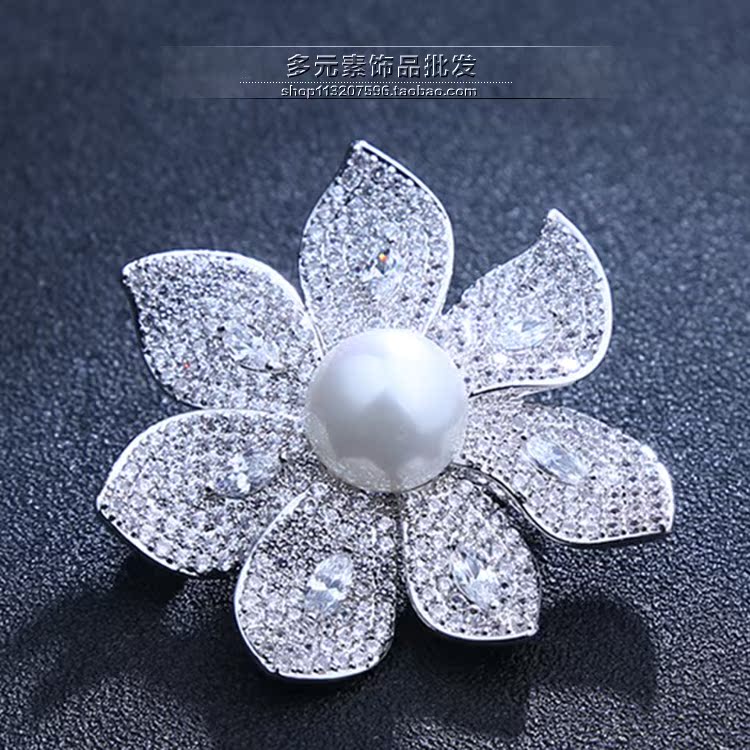 Broche en Zircon diamant - Ref 1176433 Image 13