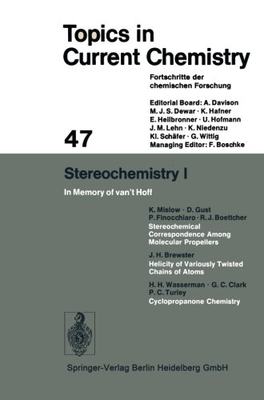 【预订】Stereochemistry 1: In Memory of Van T Hoff