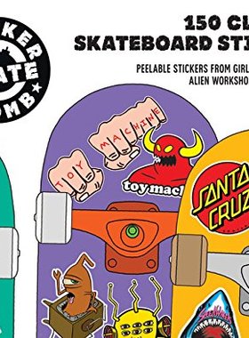【预订】Stickerbomb Skateboard