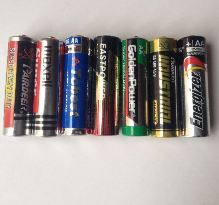 1号电池 2号电池 5号电池 7号电池 9v 6f22 碳性电池 碱性电池