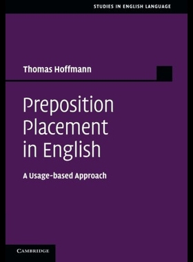 Preposition Placement in English: A Usage-Based A