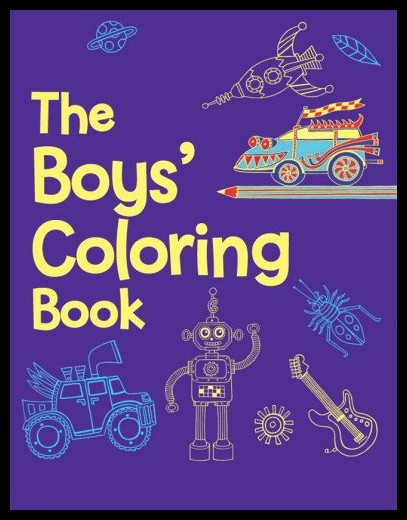 【预售】the boys coloring book