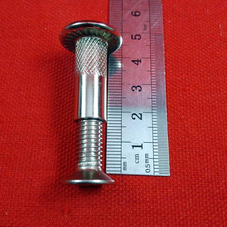 CH09吸力锁铁板螺丝吸板罗丝薄门对拉蘑菇头 电磁锁对撬内六螺丝