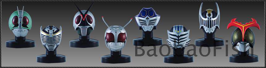 散卖假面骑士假面超人蒙面超人幪面超人1/6头像 vol.01 第01弹