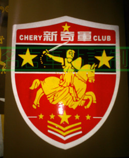 奇瑞贴纸定做车友会徽标