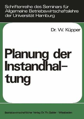 【预售】Planung Der Instandhaltung