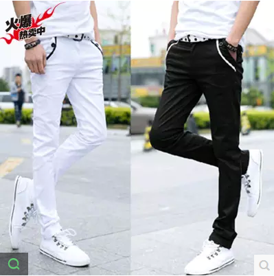 Pantalon droit pour adolescent pour automne - Ref 1470831 Image 1