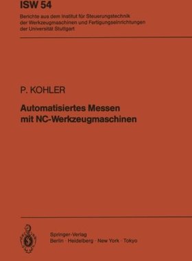 【预订】Automatisiertes Messen Mit NC-Werkze...