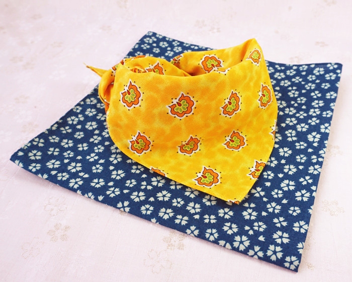 出口日本女士和风樱花纯可爱全棉手帕儿童头巾风吕敷包裹布餐垫巾|ruв категории Аксессуары, платок - от Buy2taobao.com для оказания профессиональной услуги покупки агента Taobao