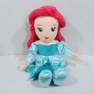 小美人鱼Ariel爱丽儿公主毛绒玩具公仔可爱女生卡通玩偶安抚娃娃