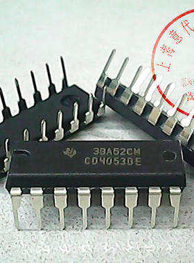 CD4053BE  TI   DIP-16〖正品原装〗赛格市场G332室实体店 现货