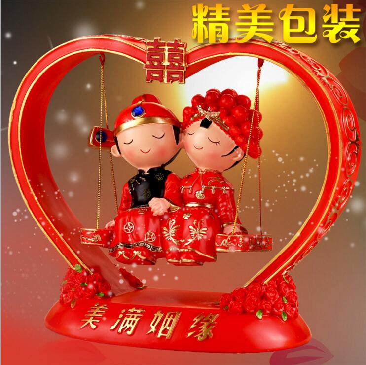 闺蜜朋友结婚礼物婚房小摆件装饰用品客厅家居摆设品婚庆礼品包邮