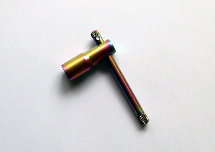 钛合金电梯三角钥匙Titanium alloy elevator triangle key