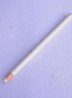 韩国原装进口白色手撕拉线点位笔标记笔划线笔划粉笔画笔定位白笔