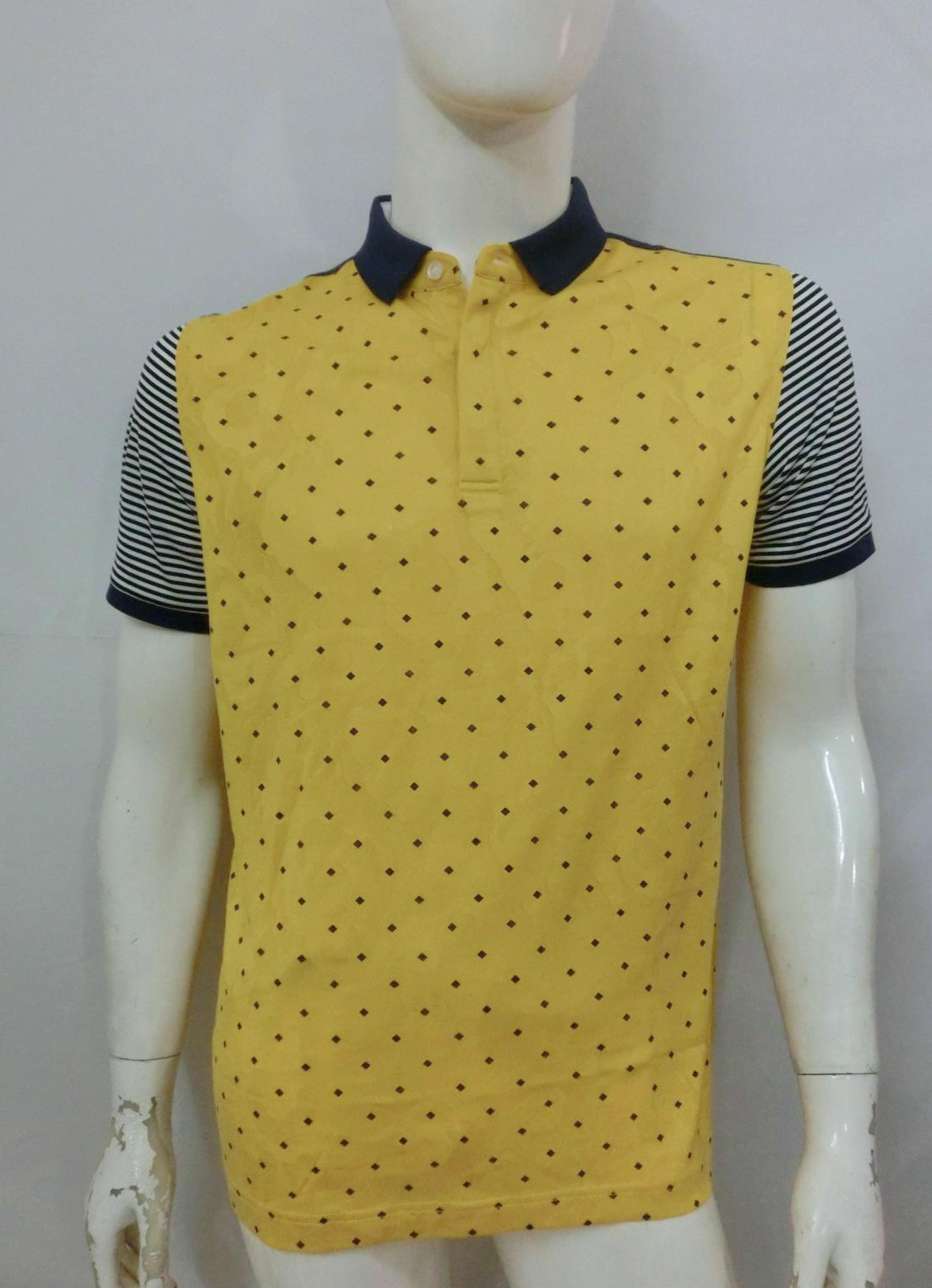 商务休闲款纯棉提花夏装