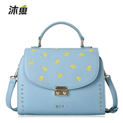 Bathe fish spring tide fashion handbags ladies bag 2015 embroidery rivet doctor baodan shoulder Crossbody handbag