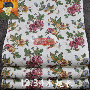 正品北美进口蓝山壁纸AVL美式田园墙纸客厅卧室背景影视墙特价