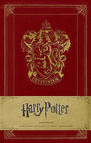 英文原版 哈利波特：格莱芬多狮院笔记本 进口周边 原版 Harry Potter Gryffindor Hardcover Ruled Journal - 封面