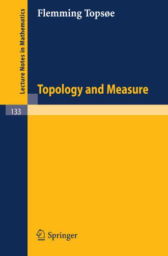 【预订】Topology and Measure