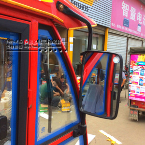 电动三轮车车配件全封闭式后视镜农用反光镜倒车镜方镜子