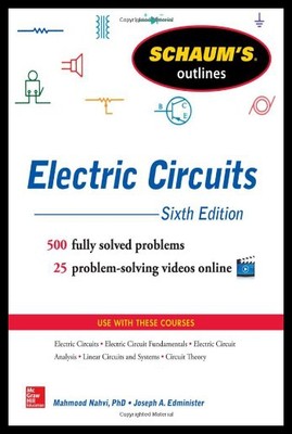 【预售】Schaum's Outline of Electric Circuits, 6th Editio