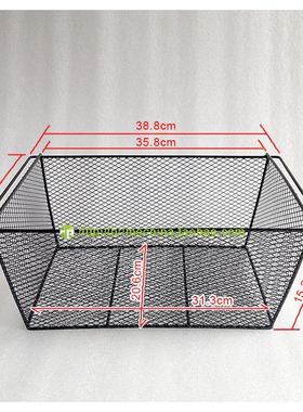 铁网铁艺篮子黑色烤漆餐车酒柜置物杂物精品店不规则定做