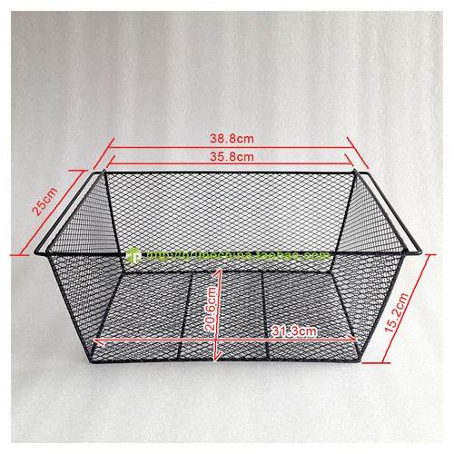 黑色铁艺篮子杂物派雅家