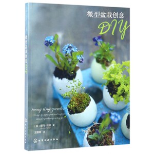 微型盆栽创意Diy 六大名师教你手制苔藓球和苔藓小景 种植种子盆栽入门技巧 阳台室内养花书籍