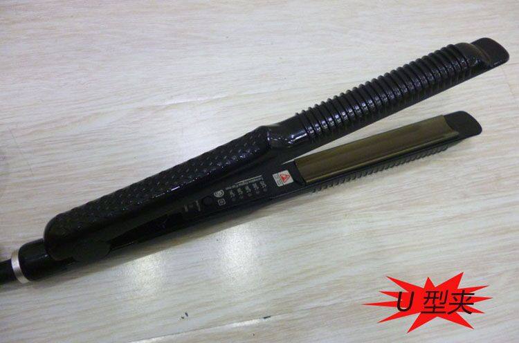 深美3008专业直夹板不伤发内蓬小玉米夹两用卷发凹凸弧形U型螺纹