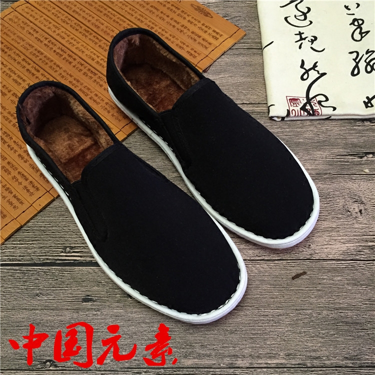 老北京西山手工布鞋老年开车小码