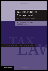 【预售】Tax Expenditure Management: A Critical Assessment
