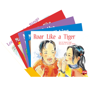 进口原版英文PM彩虹阅读系列PM READERS-YELLOW,SET 8B FICTION READERS X 5黄色级别Level8B全套5册8-10岁儿童英语分级阅读故事书