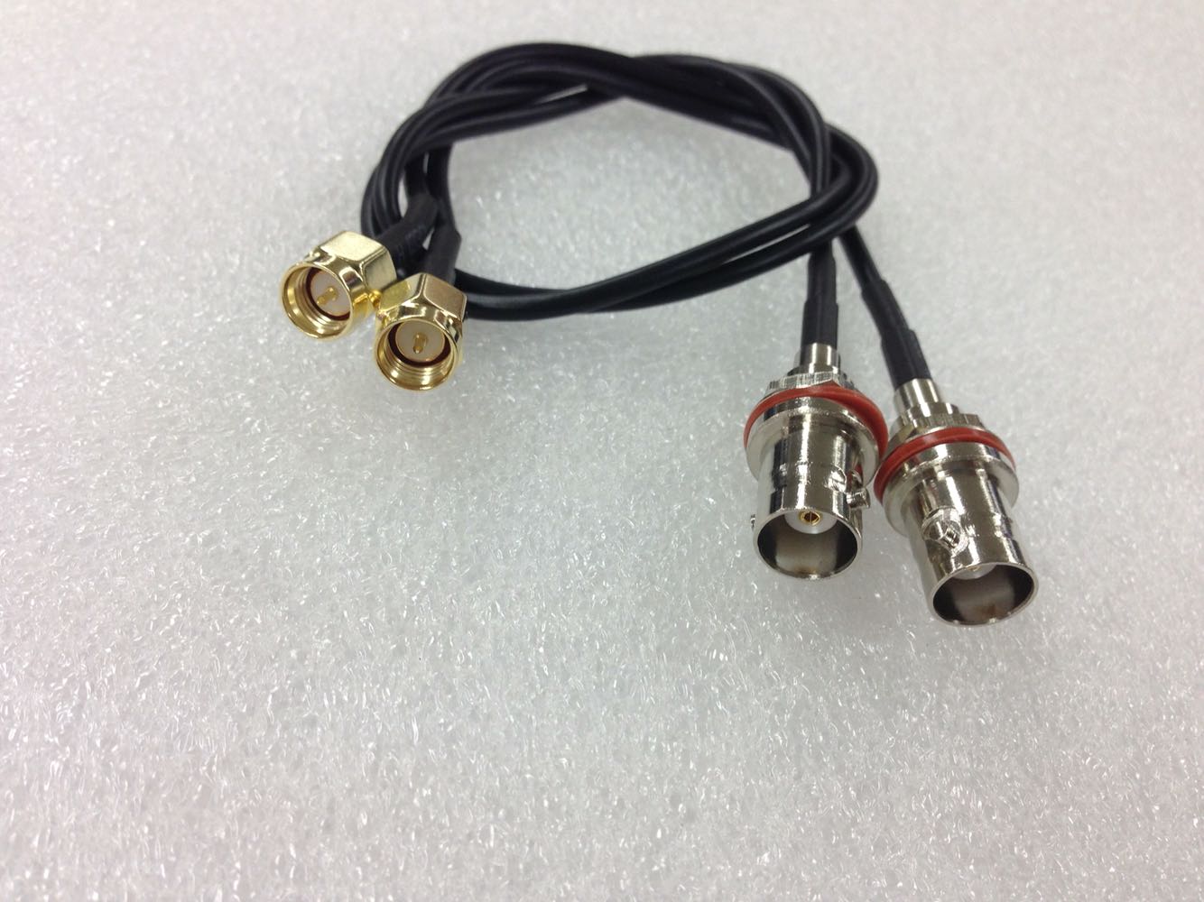 SMA公头转BNC小六角RF射频连接线SMA-J/BNC-KY同轴线Q9转接线馈线