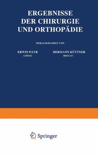 【预订】Ergebnisse Der Chirurgie Und Orthopa...
