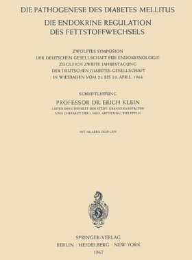 【预订】Die Pathogenese Des Diabetes Mellitu...