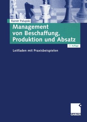 【预售】Management Von Beschaffung, Produktion Und Abs...