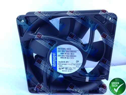 全新原装德国Ebm-papst风扇专售TYP4650N-465 12038 230V 保质5年