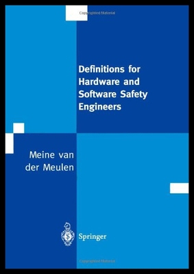 【预售】Definitions for Hardware and Software Safety Engi