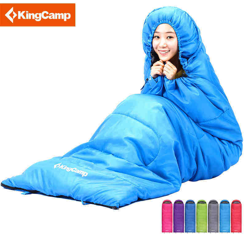 KingCamp睡袋 户外露营 单人信封式 中空棉 轻便舒适 KS3121